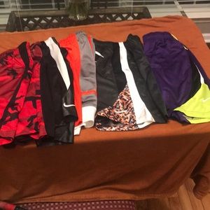 Lot of boys Nike shorts five pairs